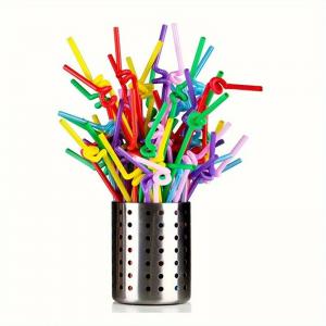 Custom Colorful Bendy Straw   