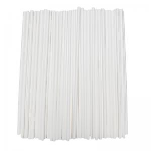 Disposable White Straw 