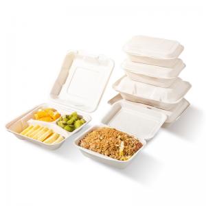  sugarcane bagasse food take-away container