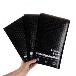 black bubble padded protective cushion bag