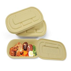 compostable sugarcane bagasse food take-away container
